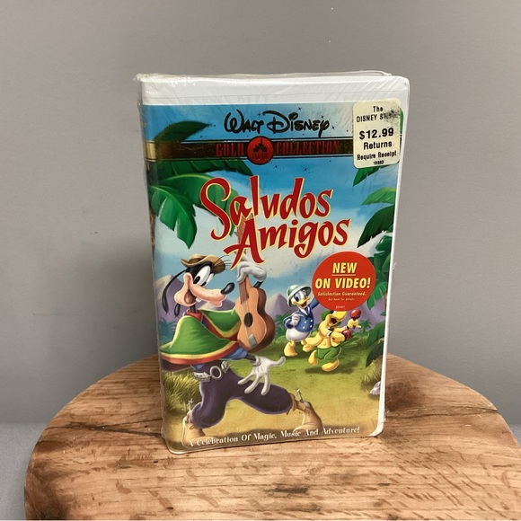 New & Sealed - Walt Disney - Saludos Amigos - Gold Collection VHS - Vintage Rare - Picture 2 of 9